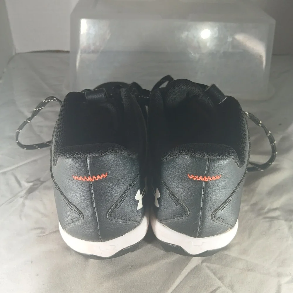 Under Armour Leadoff Low RM Black White Youth Baseball‎ Cleats 5Y 3025600-001